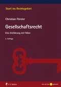 Abbildung von: Gesellschaftsrecht - C.F. Müller