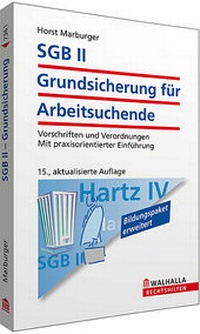 Abbildung von: SGB II - Grundsicherung für Arbeitsuchende - Walhalla