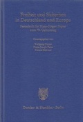 Cover: Freiheit und Sicherheit in Deutschland und Europa - Duncker & Humblot