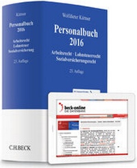 Abbildung von: Personalbuch 2016 - C.H.BECK