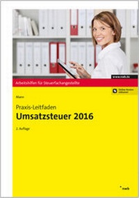 Abbildung von: Praxis-Leitfaden Umsatzsteuer 2016 - NWB
