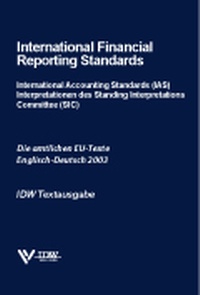 Bild vergrößern Bild: International Financial Reporting Standards IFRS - IDW
