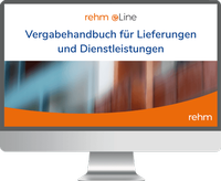 Bild: Vergabehandbuch für Lieferungen und Dienstleistungen online - Rehm