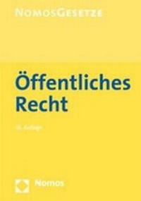 Bild vergrößern Bild: Öffentliches Recht - Nomos