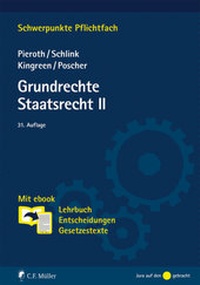 Abbildung von: Grundrechte. Staatsrecht II - C.F. Müller