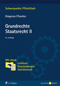 Abbildung von: Grundrechte. Staatsrecht II - C.F. Müller