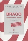 Cover: BRAGO - Deutscher Anwaltverlag