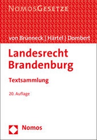 Abbildung von: Landesrecht Brandenburg - Nomos