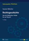 Cover: Rechtsgeschichte - C.F. M&uuml;ller