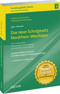 Abbildung von: Schulgesetz Nordrhein-Westfalen - Carl Link Verlag