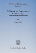 Cover: Festlegung von Flugverfahren - Duncker & Humblot