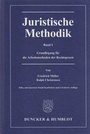 Cover: Juristische Methodik - Duncker & Humblot