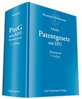 Cover: Patentgesetz mit Europ&auml;ischem Patent&uuml;bereinkommen - Carl Heymanns Verlag