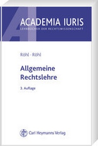 Enlarge image Cover: Allgemeine Rechtslehre - Carl Heymanns Verlag