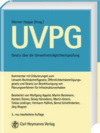Abbildung von: Gesetz über die Umweltverträglichkeitsprüfung (UVPG) - Carl Heymanns Verlag