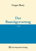 Cover: Der Bautr&auml;gervertrag - Carl Heymanns Verlag