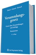 Bild: Versammlungsgesetz - Carl Heymanns Verlag