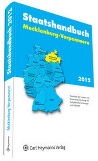 Abbildung von: Staatshandbuch Mecklenburg-Vorpommern 2012 - Carl Heymanns Verlag