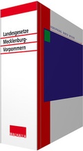 Cover: Landesgesetze Mecklenburg-Vorpommern - Grundwerk ohne Fortsetzungsbezug - Walhalla