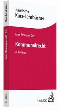 Enlarge image Cover: Kommunalrecht - C.H.BECK