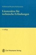 Cover: Lizenzs&auml;tze f&uuml;r technische Erfindungen - Carl Heymanns Verlag