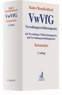 Abbildung von: Verwaltungsverfahrensgesetz: VwVfG - C.H.BECK