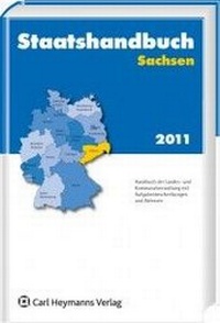 Abbildung von: Staatshandbuch Sachsen 2011 - Carl Heymanns Verlag