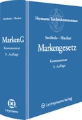 Cover: Markengesetz - Carl Heymanns Verlag
