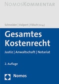 Cover: Gesamtes Kostenrecht - Nomos