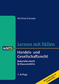 Abbildung von: Handels- und Gesellschaftsrecht - Boorberg