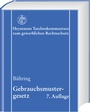 Cover: Gebrauchsmustergesetz - Carl Heymanns Verlag