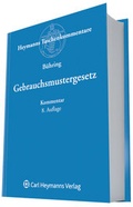 Cover: Gebrauchsmustergesetz - Carl Heymanns Verlag