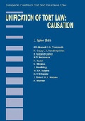 Cover: Unification of Tort Law: Causation - Kluwer Law International