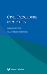 Abbildung von: Civil Procedure in Austria - Kluwer Law International