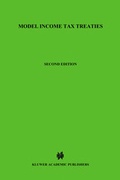 Cover: Model Income Tax Treaties - Kluwer Law International