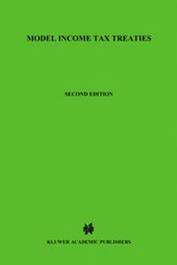 Enlarge image Cover: Model Income Tax Treaties - Kluwer Law International