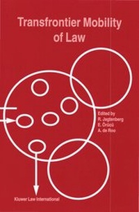 Enlarge image Cover: Transfrontier Mobility of Law - Kluwer Law International
