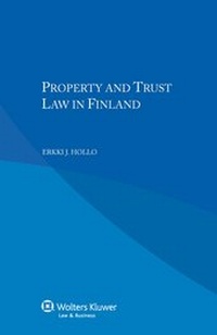 Abbildung von: Property and Trust Law in Finland - Kluwer Law International