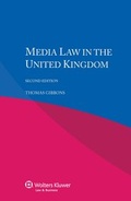 Cover: Media Law in the United Kingdom - Kluwer Law International