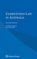 Cover: Competition Law in Australia - Kluwer Law International