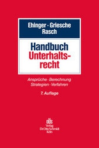 Abbildung von: Handbuch Unterhaltsrecht - Otto Schmidt Verlag