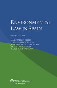 Abbildung von: Environmental Law in Spain - Kluwer Law International