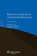 Cover: Religion and Law in the United Kingdom - Kluwer Law International