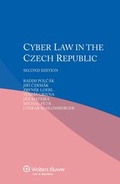 Cover: Cyber Law in the Czech Republic - Kluwer Law International