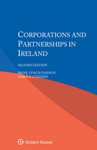 Abbildung von: Corporations and Partnerships in Ireland - Kluwer Law International