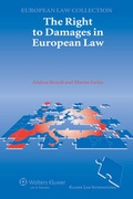 Abbildung von: The Right to Damages in European Law - Kluwer Law International