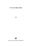 Cover: United States Tax Treaties - Kluwer Law International