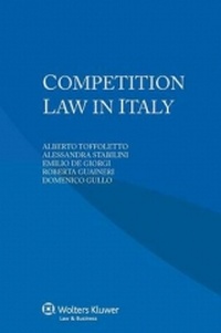 Enlarge image Cover: Competition Law in Italy - Kluwer Law International