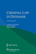Cover: Criminal Law in Denmark - Kluwer Law International