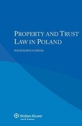 Cover: Property and Trust Law in Poland - Kluwer Law International